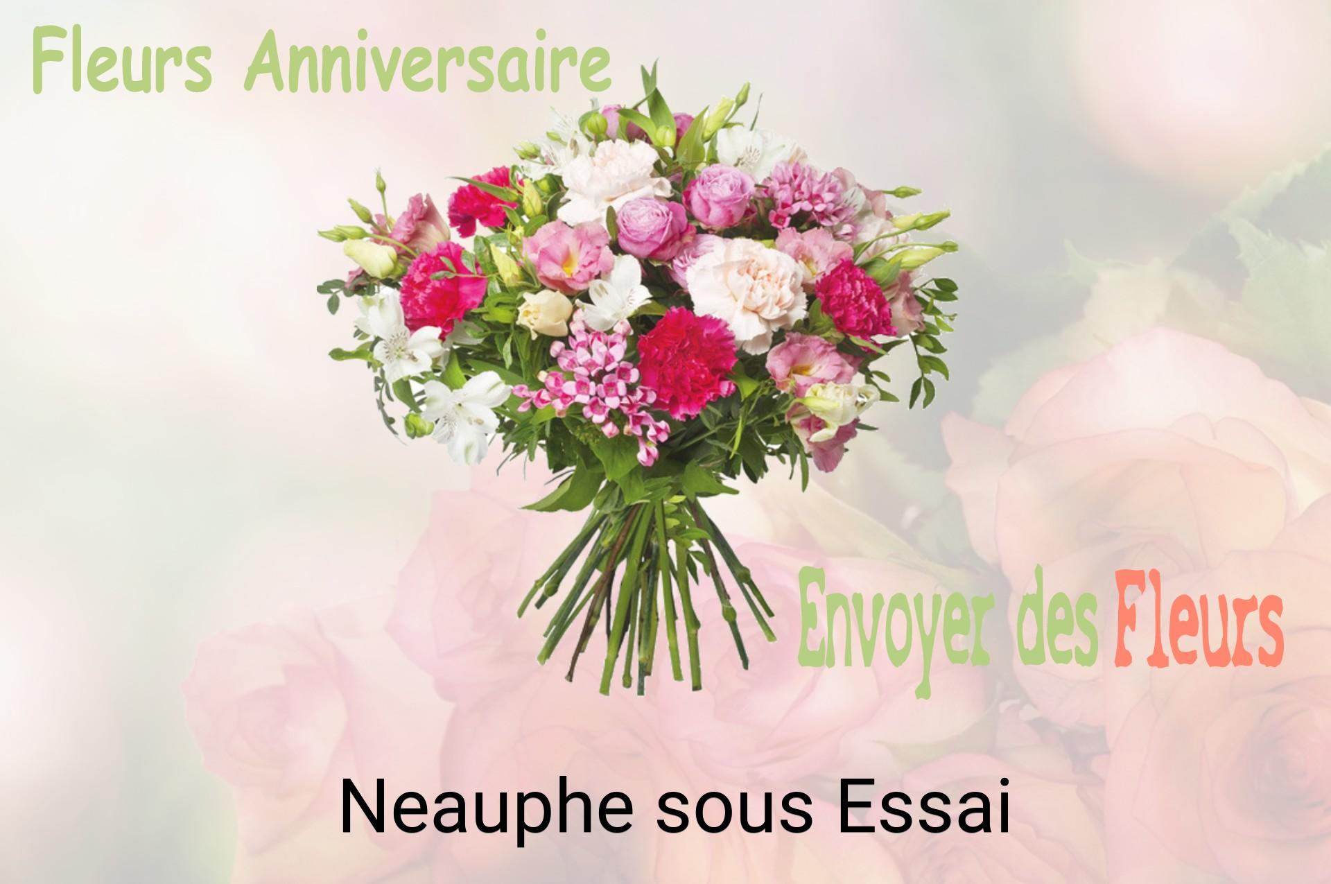 Bouquet de fleurs d’anniversaire livré à Neauphe-sous-Essai